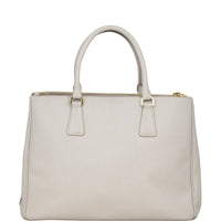 Prada Saffiano Lux Galleria Double Zip Tote Medium