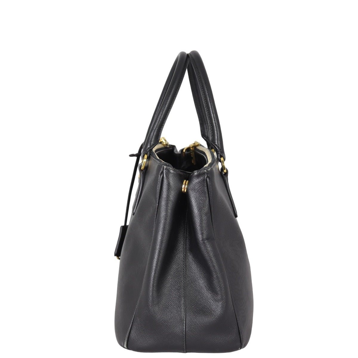 Prada Saffiano Lux Galleria Double Zip Tote Medium