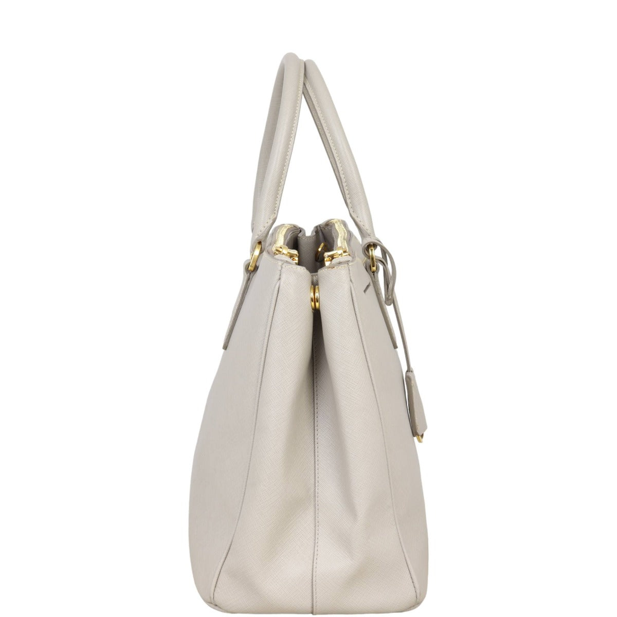 Prada Saffiano Lux Galleria Double Zip Tote Medium