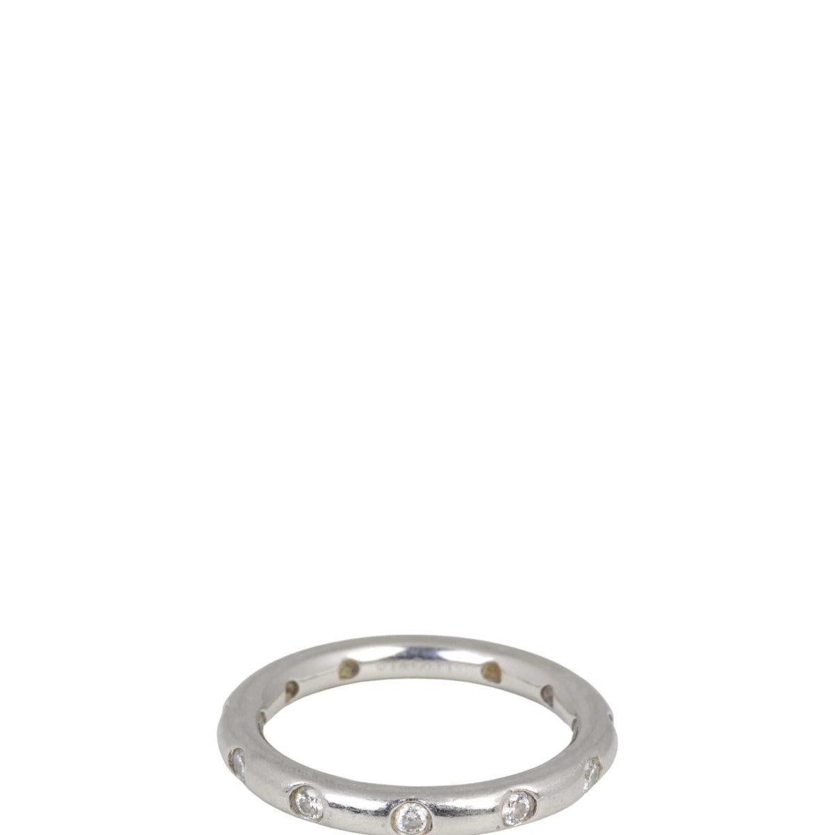 Tiffany & Co Bezet Diamond Platinum Ring