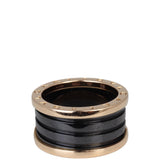 Bvlgari B.Zero1 18k Rose Gold Four Band Ring