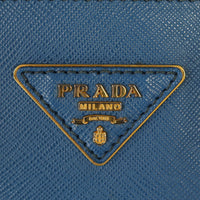 Prada Saffiano Lux Galleria Double Zip Tote Small Hardware