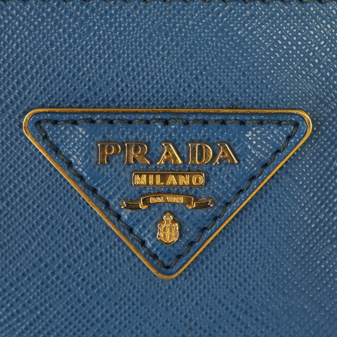 Prada Saffiano Lux Galleria Double Zip Tote Small Hardware