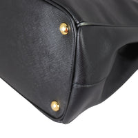 Prada Saffiano Lux Galleria Double Zip Tote Medium