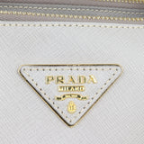 Prada Saffiano Lux Galleria Double Zip Tote Medium