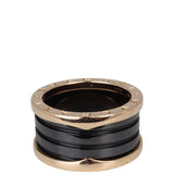 Bvlgari B.Zero1 18k Rose Gold Four Band Ring