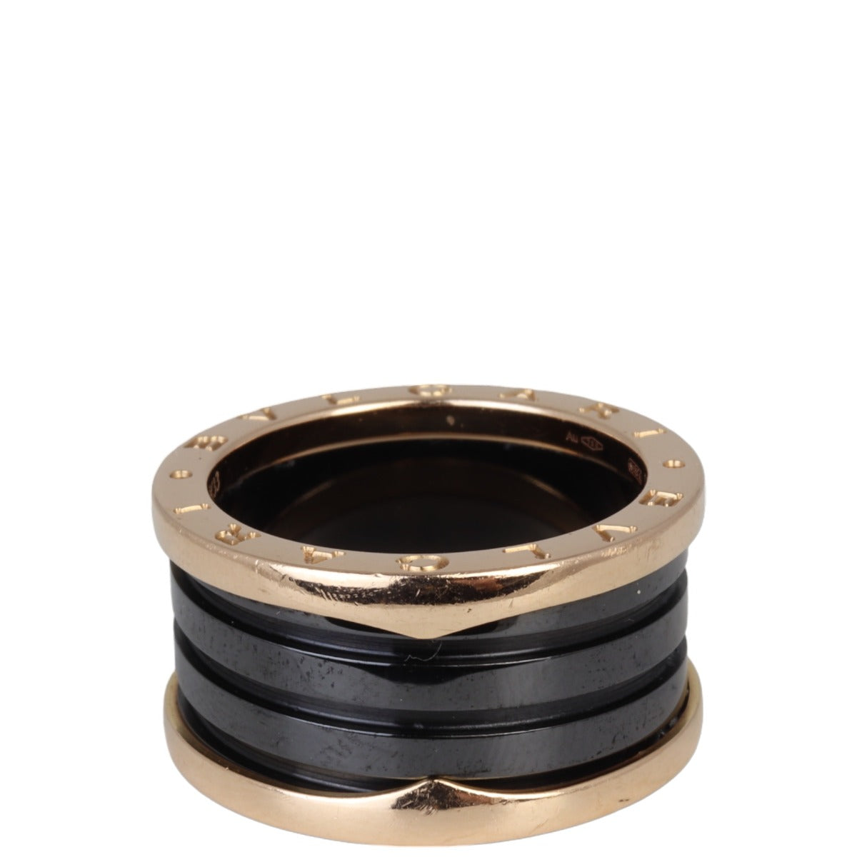 Bvlgari B.Zero1 18k Rose Gold Four Band Ring