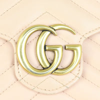 Gucci GG Marmont Matelasse Chain Wallet Hardware