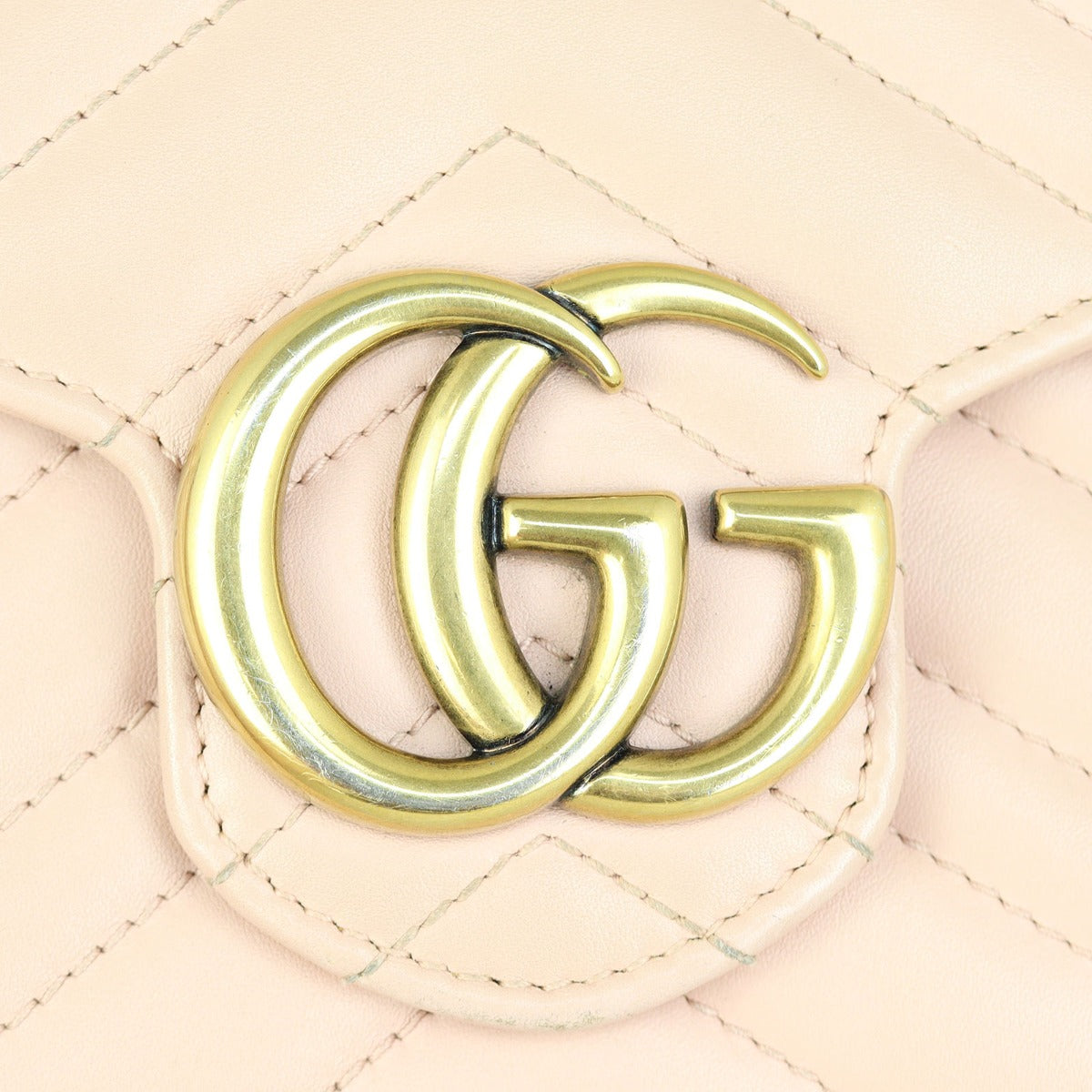 Gucci GG Marmont Matelasse Chain Wallet Hardware