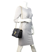 Valentino B-Rockstud Denim Shoulder Bag