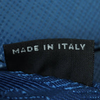 Prada Saffiano Lux Galleria Double Zip Tote Small Interior Stamp