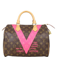 Louis Vuitton Speedy 30 V Grenade Monogram