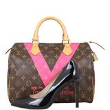 Louis Vuitton Speedy 30 V Grenade Monogram