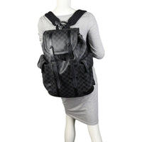 Louis Vuitton Christopher Backpack Damier Graphite
