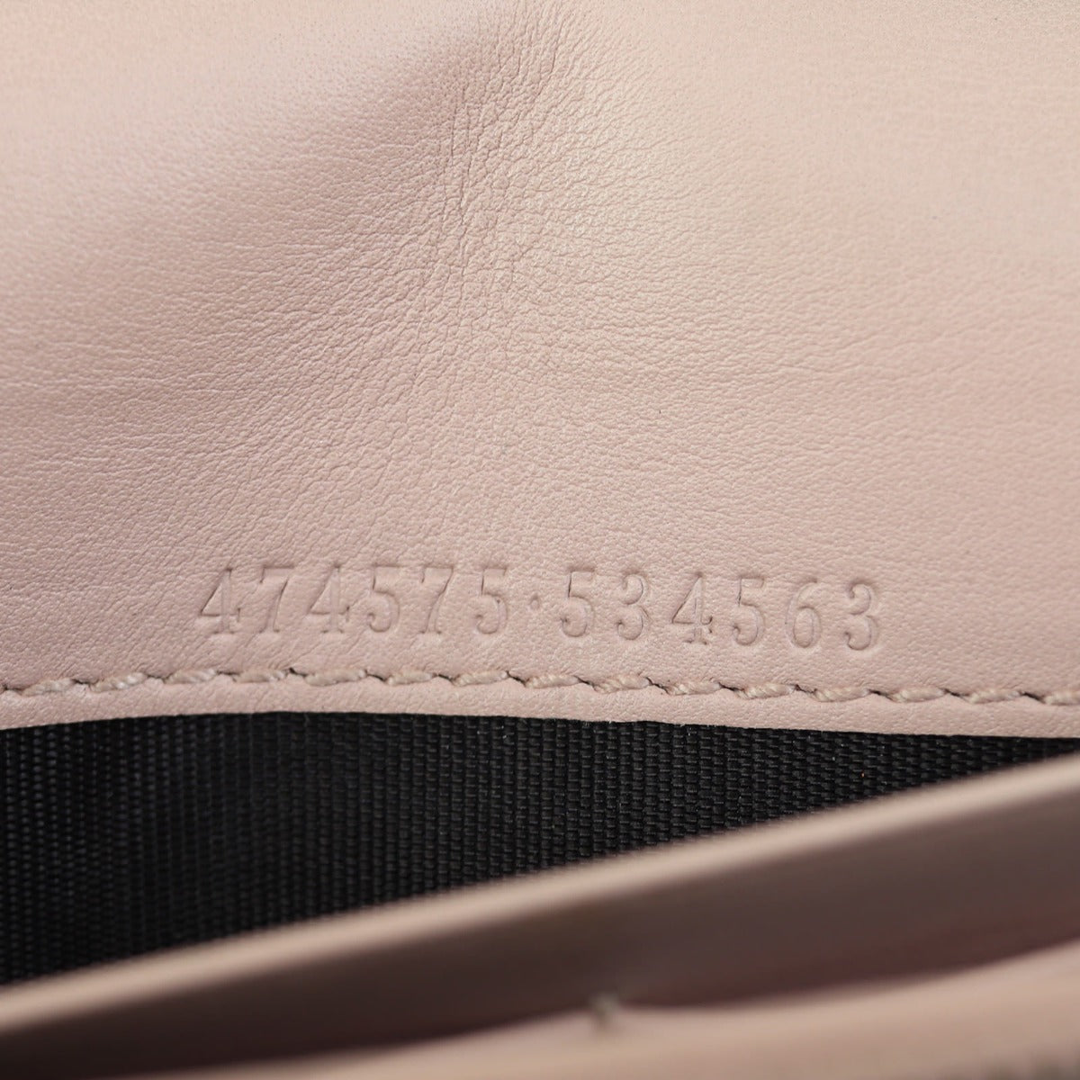 Gucci GG Marmont Matelasse Chain Wallet Date Code