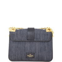 Valentino B-Rockstud Denim Shoulder Bag