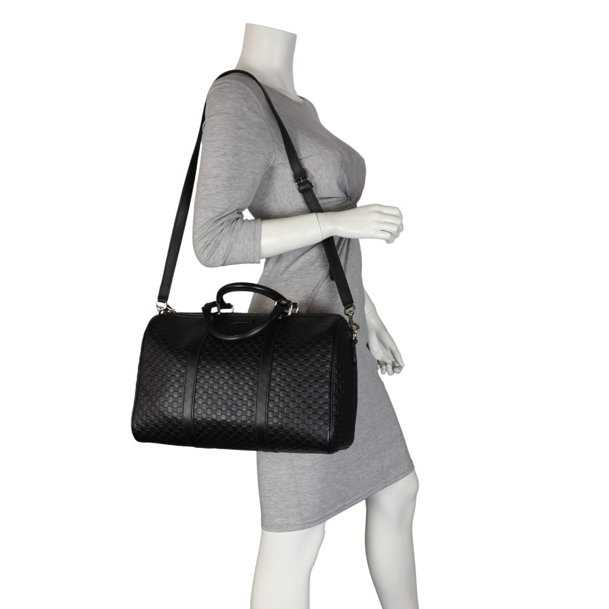 Gucci Microguccissima Boston Bag