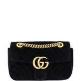 Gucci Marmont Velvet Mini Shoulder Bag