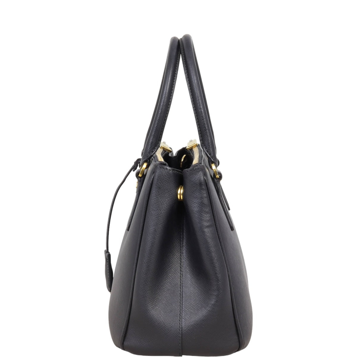 Prada Saffiano Lux Galleria Double Zip Tote Small