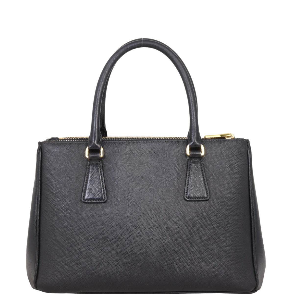 Prada Saffiano Lux Galleria Double Zip Tote Small