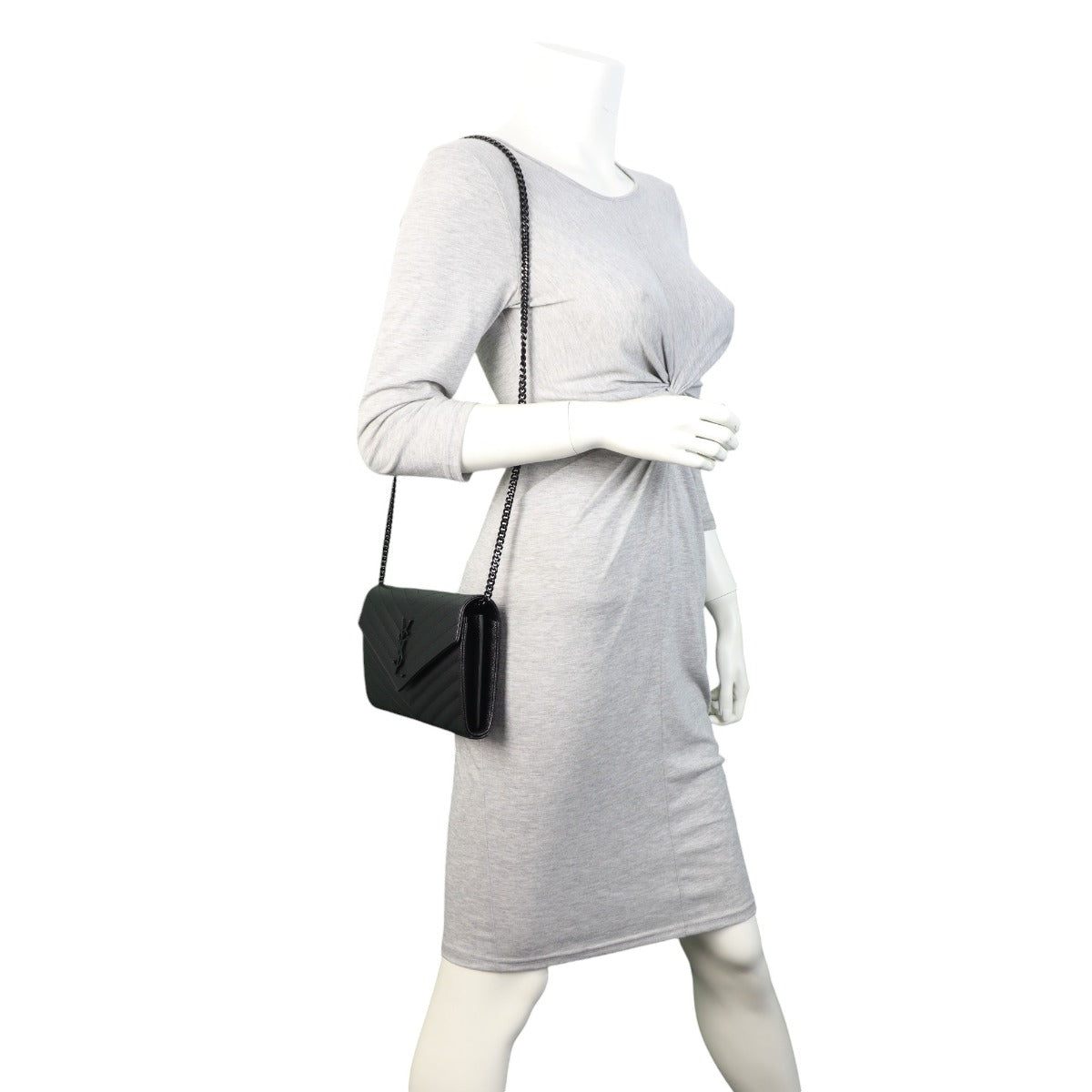 Saint Laurent Cassandre Chain Wallet