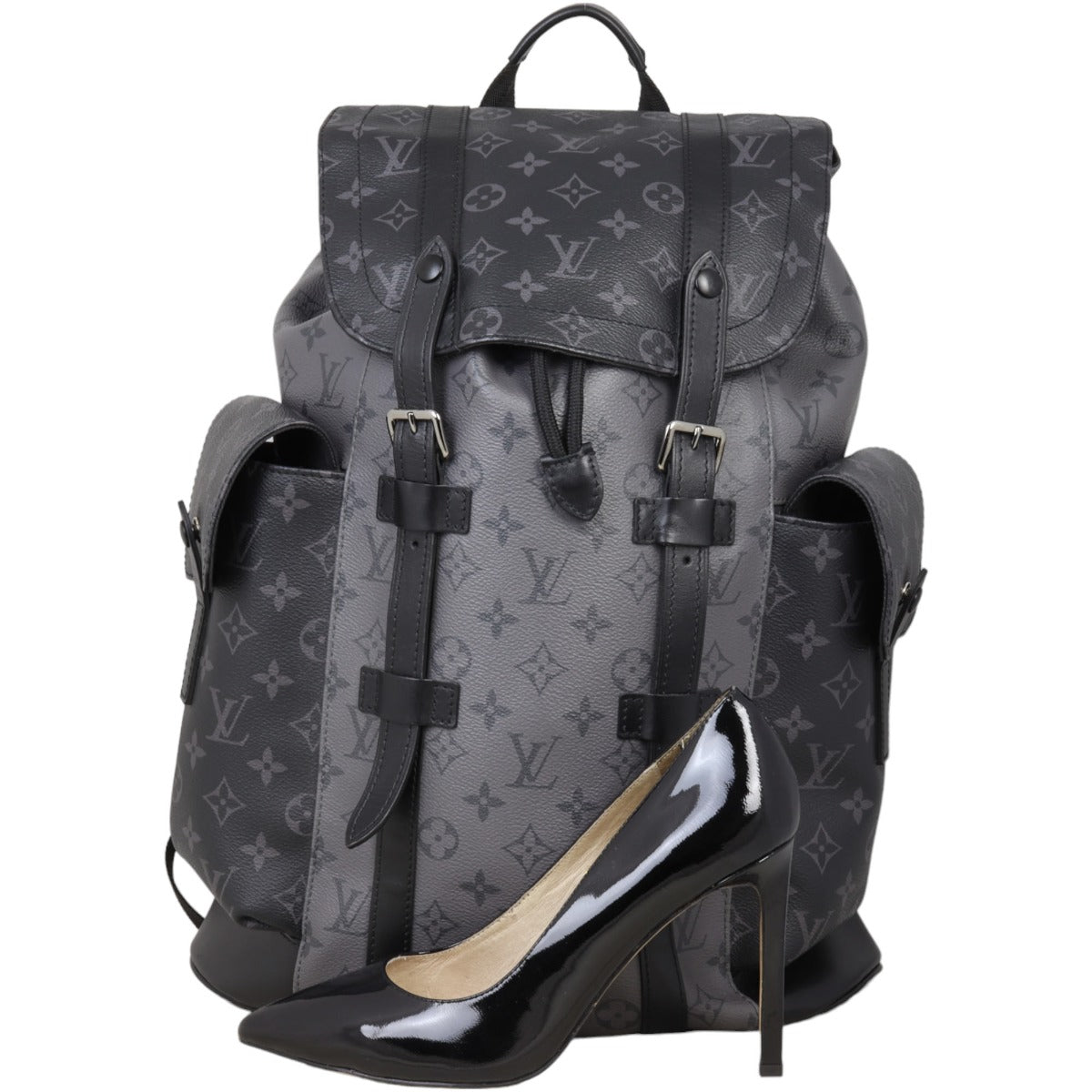 Louis Vuitton Christopher MM Backpack Monogram Eclipse