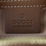 Gucci GG Supreme Boston Bag Embroidered Interior Stamp