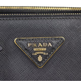Prada Saffiano Lux Galleria Double Zip Tote Small