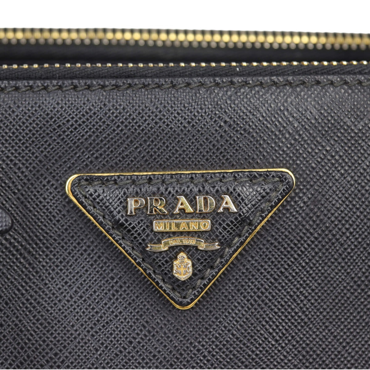 Prada Saffiano Lux Galleria Double Zip Tote Small