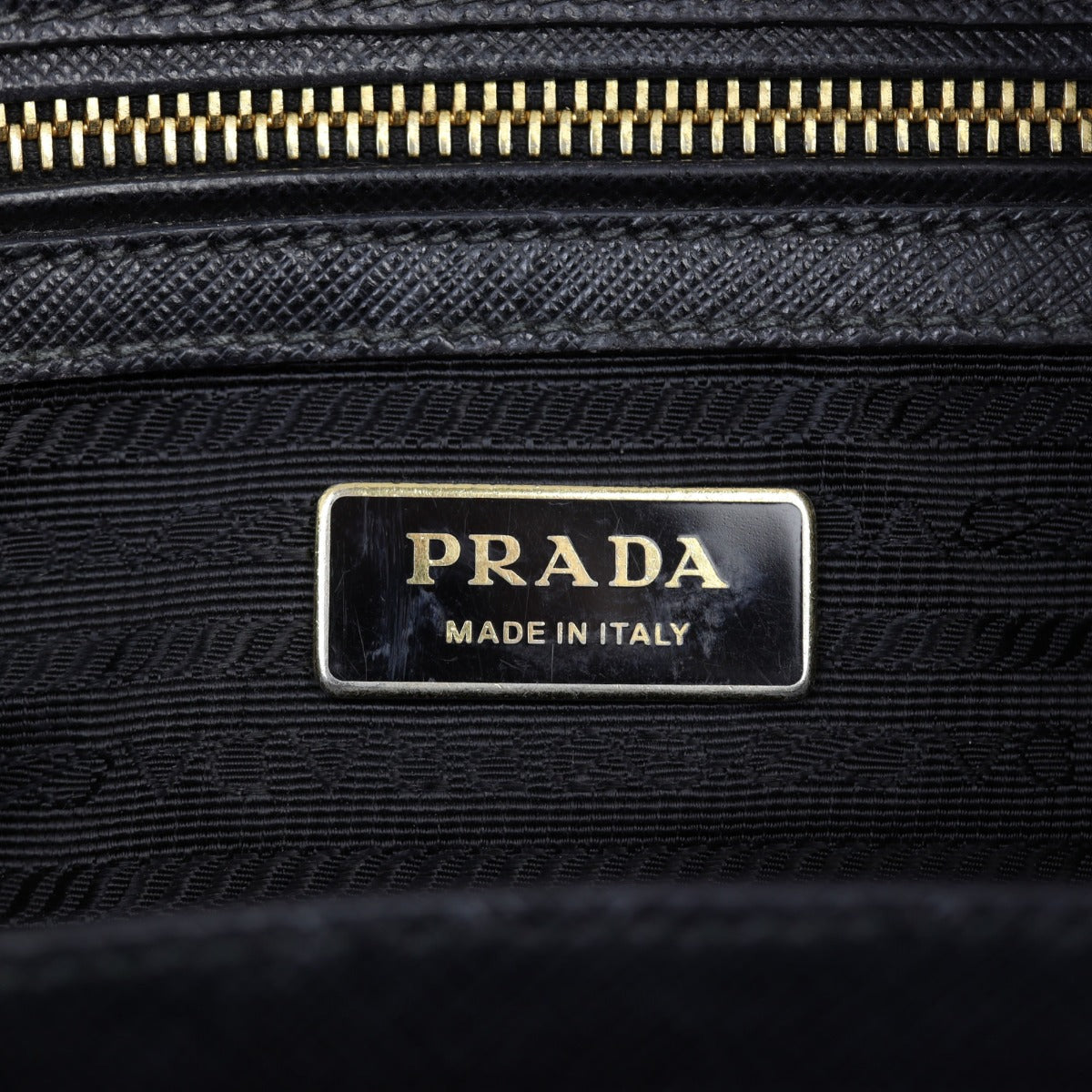 Prada Saffiano Lux Galleria Double Zip Tote Small
