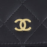 Chanel Classic Flap Long Wallet Logo