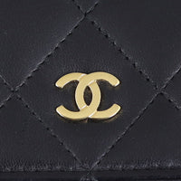 Chanel Classic Flap Long Wallet Logo