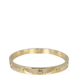 Cartier Love 18k Yellow Gold 4 Diamond Bracelet