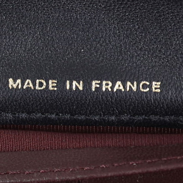 Chanel Classic Flap Long Wallet Made In