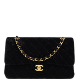 Chanel Classic Double Flap Medium Velvet