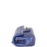 Chanel Classic Flap Mini Rectangular Bag Patent | Blue