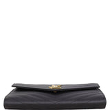 Saint Laurent Cassandre Flap Wristlet Pouch