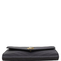 Saint Laurent Cassandre Flap Wristlet Pouch