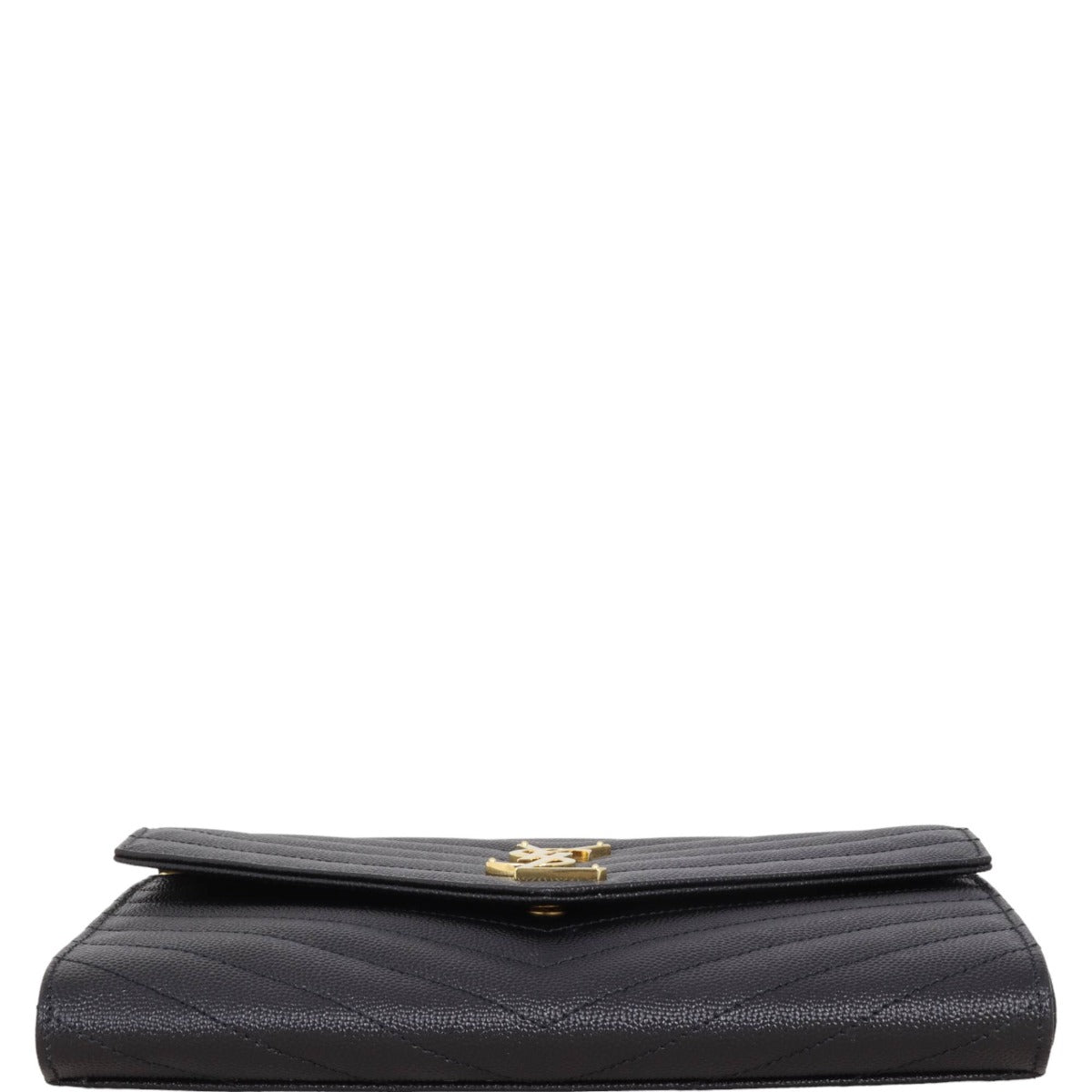 Saint Laurent Cassandre Flap Wristlet Pouch