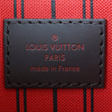 Louis Vuitton Neverfull Pochette Damier Ebene Interior Stamp