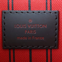Louis Vuitton Neverfull Pochette Damier Ebene Interior Stamp