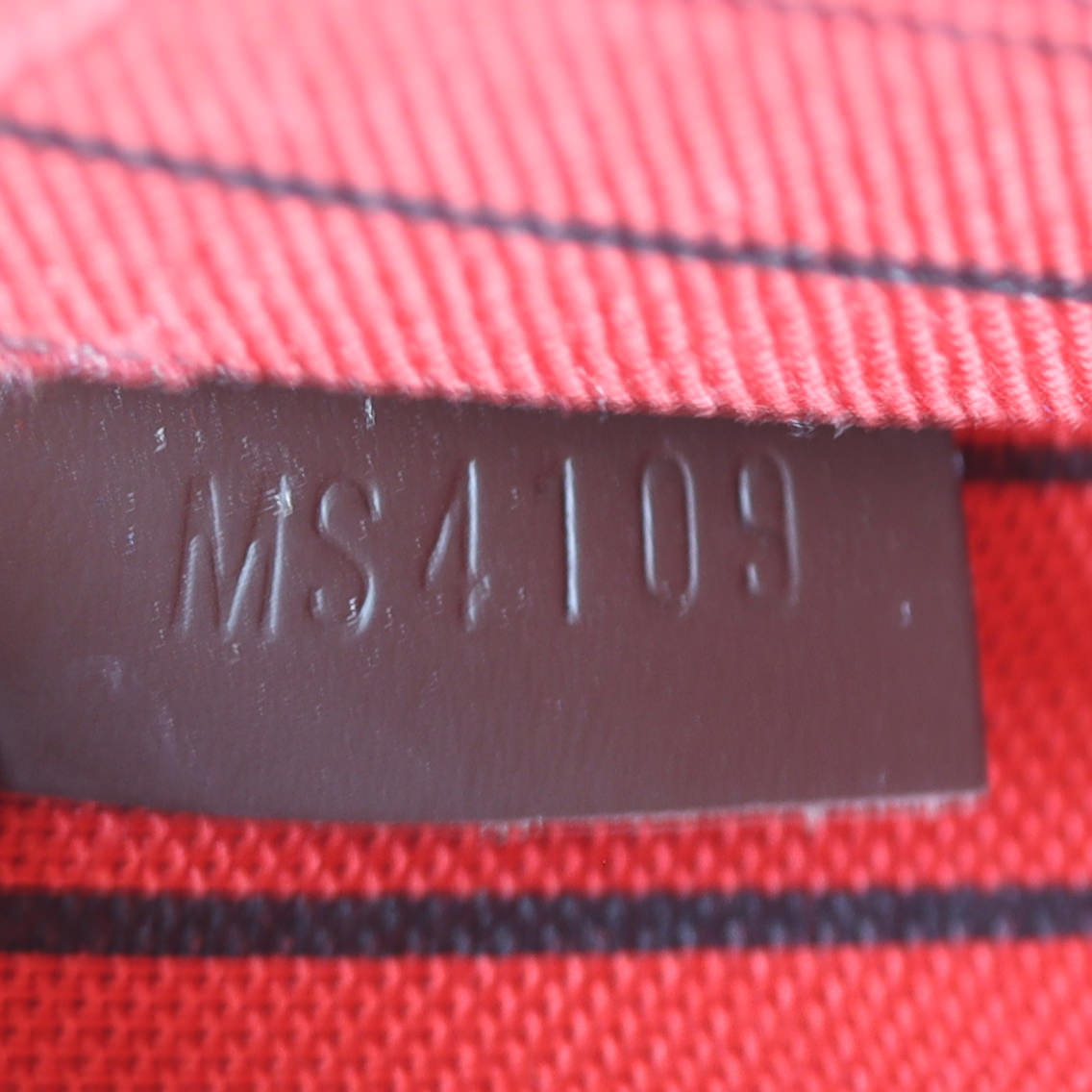 Louis Vuitton Neverfull Pochette Damier Ebene Date Code
