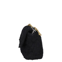 Chanel 19 Flap Bag Tweed Large | Black