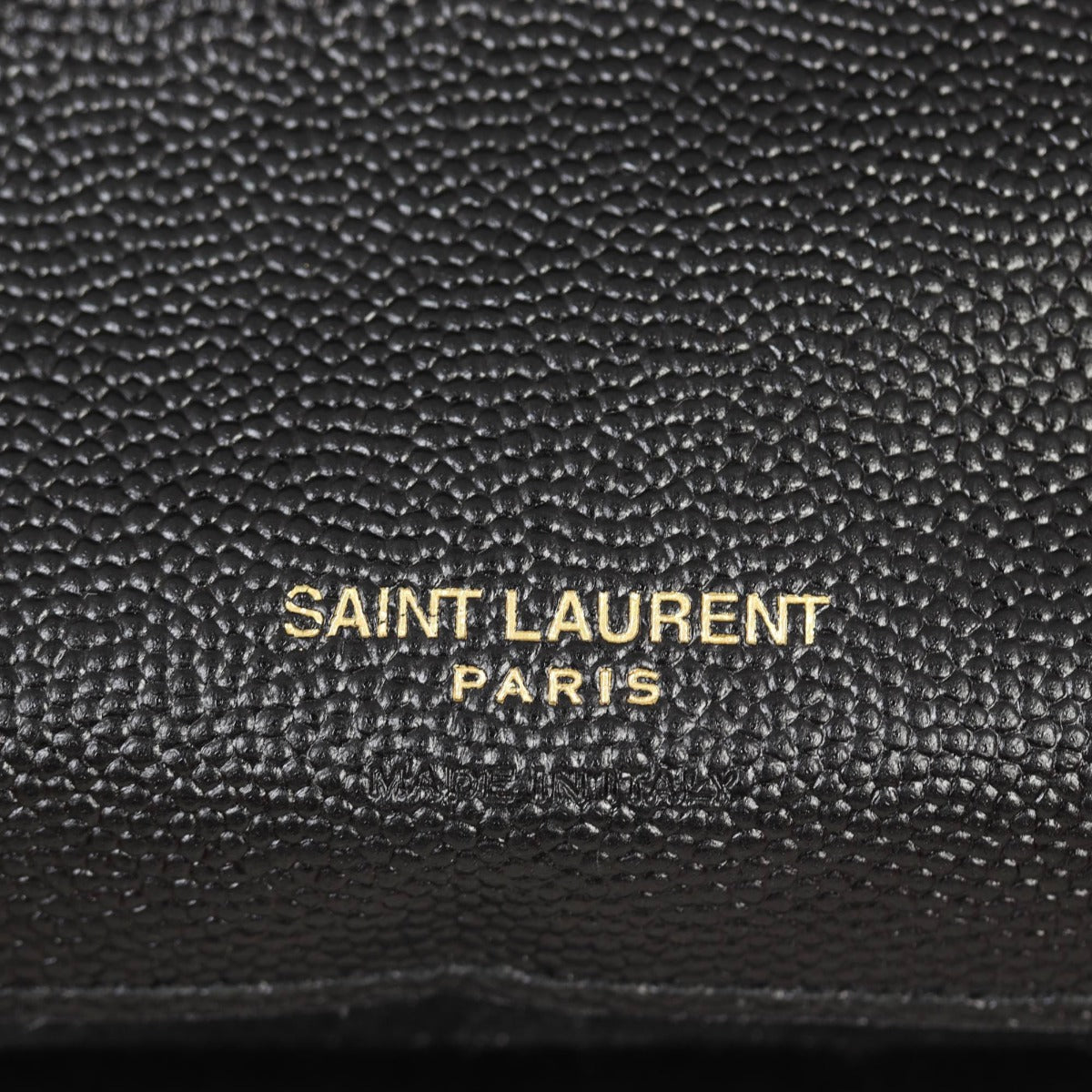 Saint Laurent Cassandre Flap Wristlet Pouch