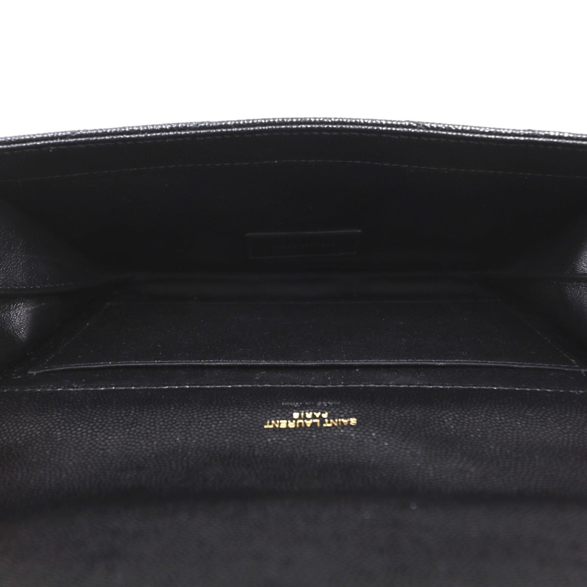 Saint Laurent Cassandre Flap Wristlet Pouch