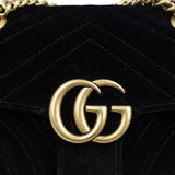 Gucci Marmont Velvet Mini Shoulder Bag
