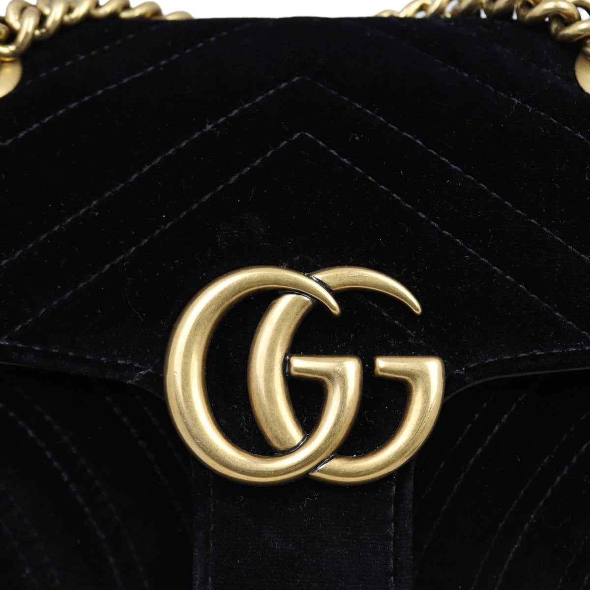 Gucci Marmont Velvet Mini Shoulder Bag