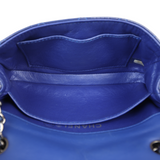 Chanel Classic Flap Mini Rectangular Bag Patent | Blue