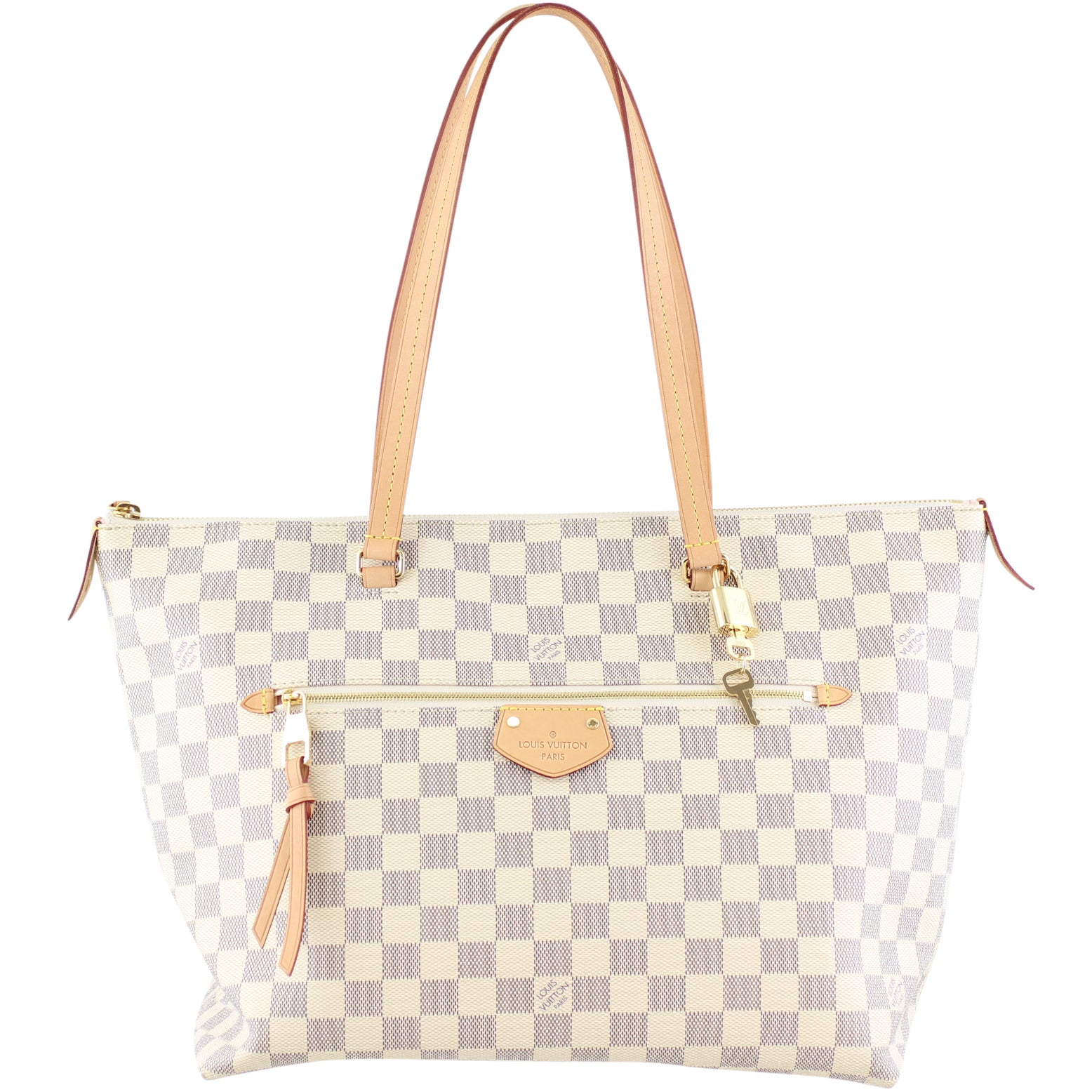 Louis Vuitton Iena MM Damier Azur front