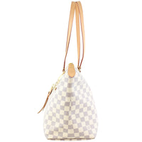 Louis Vuitton Iena MM Damier Azur side
